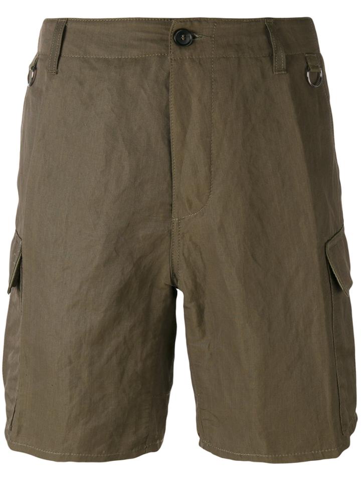 Lost & Found Rooms Panelled Shorts - Black