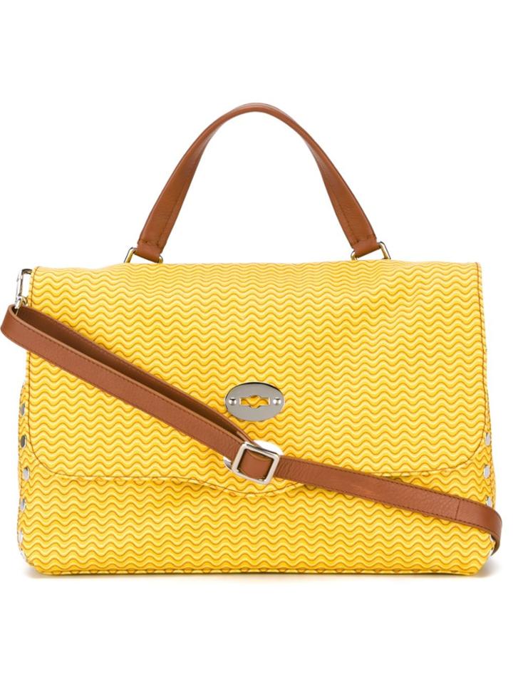 Zanellato Medium 'postina' Satchel - Yellow & Orange