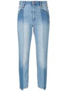 Isabel Marant Étoile - Step Hem Jeans - Women - Cotton - 40, Blue, Cotton