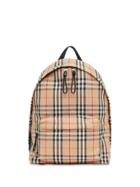 Burberry Vintage Check Nylon Backpack - Neutrals