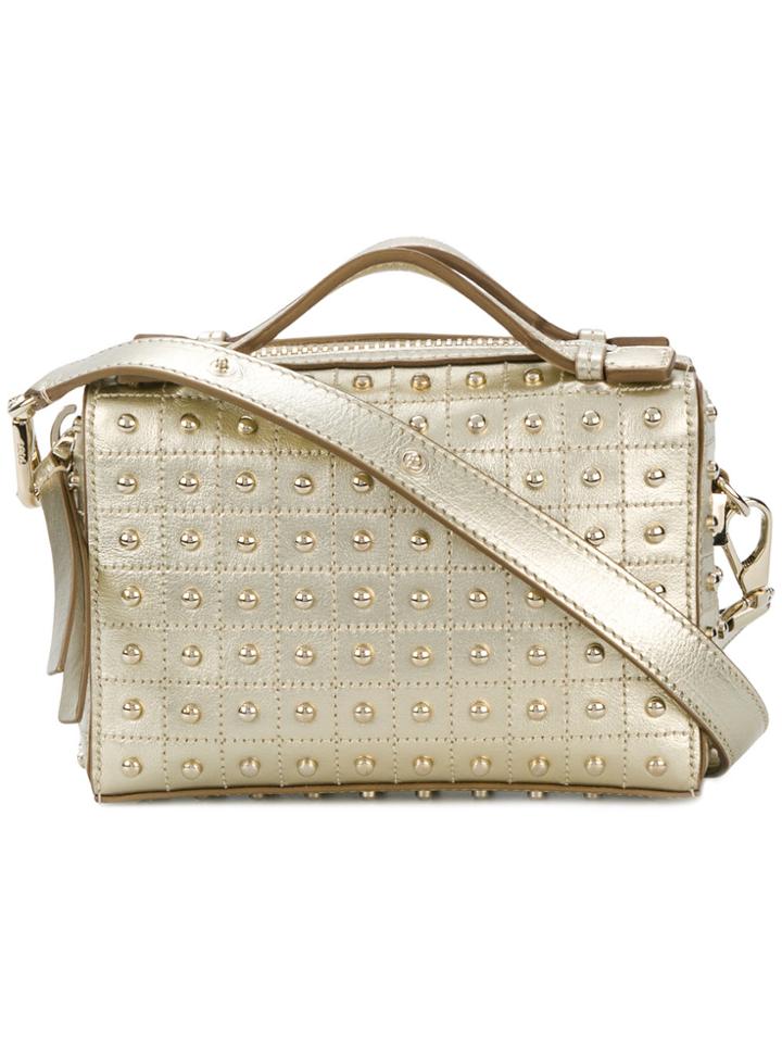 Tod's Don Bauletto Micro Gommini Bag - Metallic