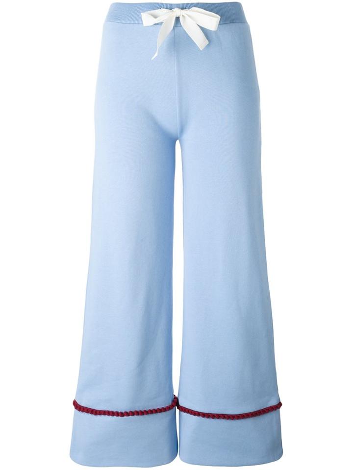 Jour/né Bow Waistband Flared Trousers