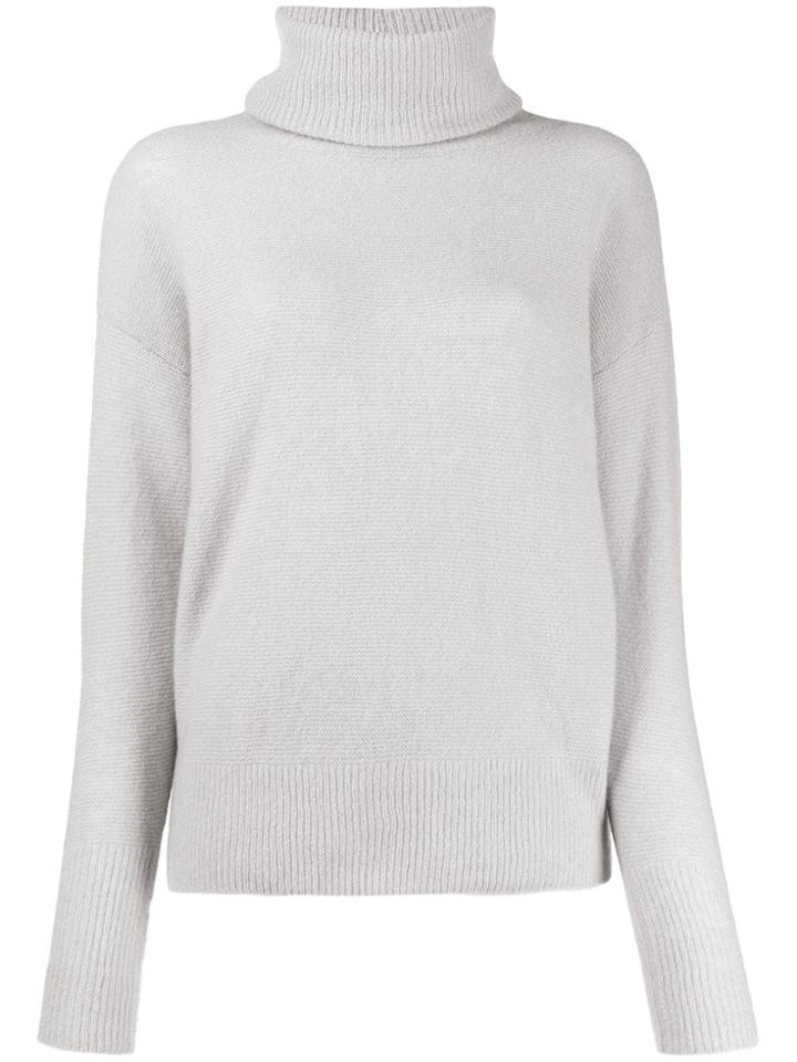 Maison Ullens Turtleneck Jumper - Silver