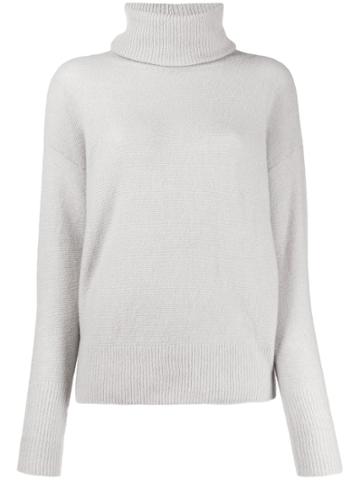 Maison Ullens Turtleneck Jumper - Silver