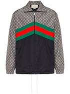 Gucci Drawstring Hem Gg Web Track Jacket - 4350 Multicolour