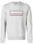 Moncler Tri-stripe Logo Sweatshirt - Grey