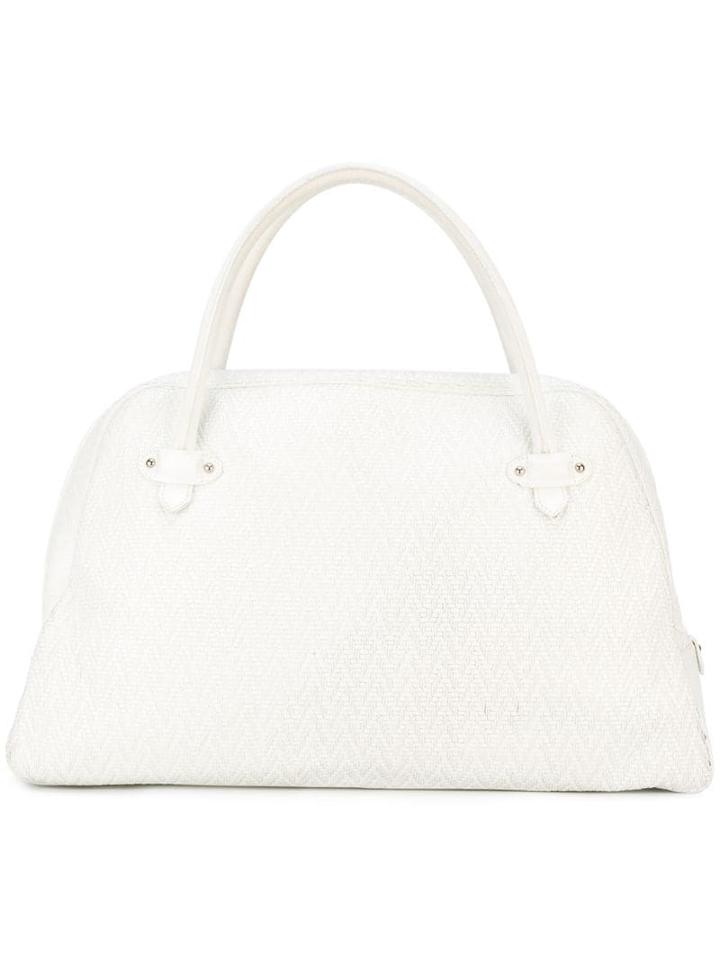 Giorgio Armani Pre-owned Classic Tote Bag - White