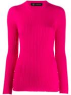 Versace Side Medusa Button Jumper - Pink