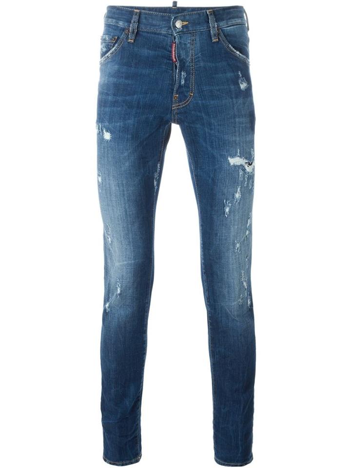 Dsquared2 - 'cool Guy' Jeans - Men - Cotton/spandex/elastane - 48, Blue, Cotton/spandex/elastane