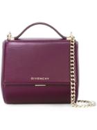 Givenchy Mini 'pandora Box' Shoulder Bag, Women's, Red, Calf Leather/metal (other)