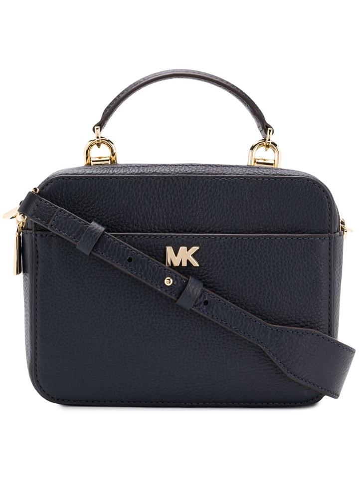 Michael Michael Kors Logo Crossbody Bag - Blue