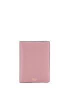 Mulberry Textured Passport Cover - Pink