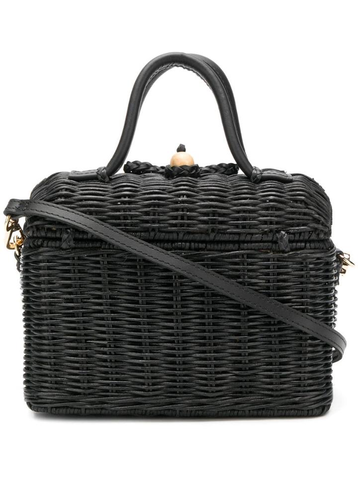 Ulla Johnson Perle Lunchbox Bag - Black