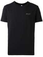 Moschino Logo Print T-shirt, Men's, Size: Xs, Black, Cotton/spandex/elastane