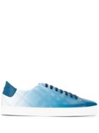 Burberry Vintage Quilted Lo-top Sneakers - Blue