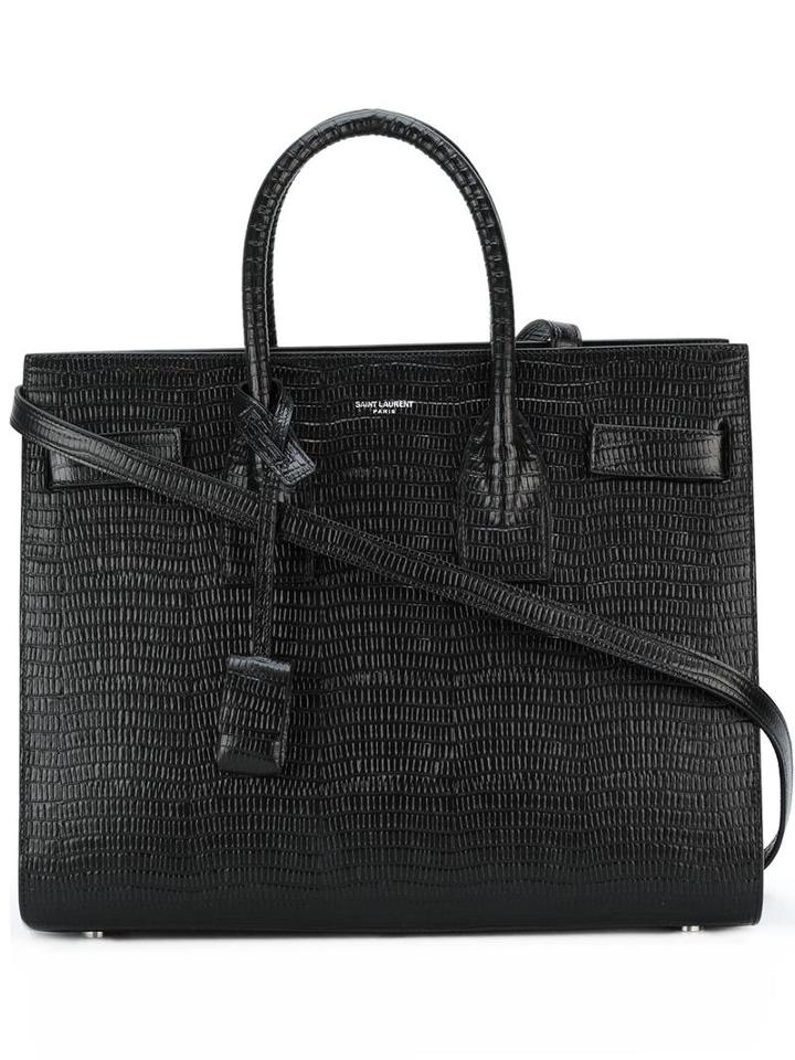 Small 'sac De Jour' Tote, Women's, Black, Leather, Saint Laurent