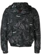 Ermenegildo Zegna Xxx Mountain Print Anorak - Black