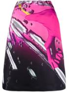 Maison Margiela Two-tone A-line Skirt - Pink