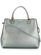 Emporio Armani Large Top Handle Bag, Women's, Grey
