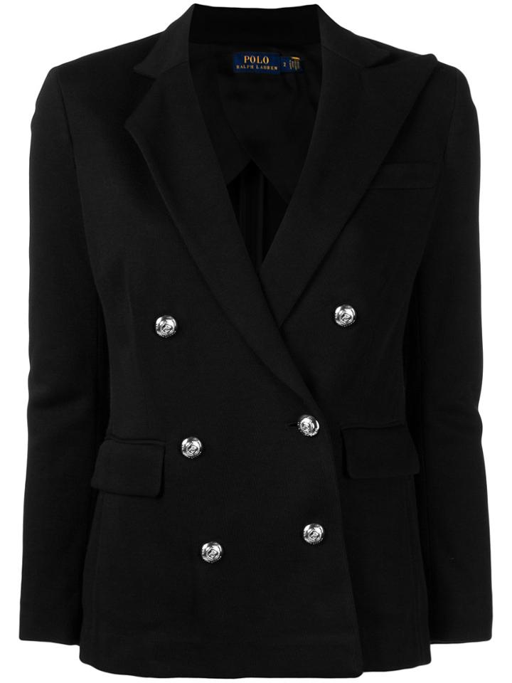 Polo Ralph Lauren Double-breasted Blazer - Black