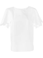 See By Chloe Scalloped Sleeve Blouse