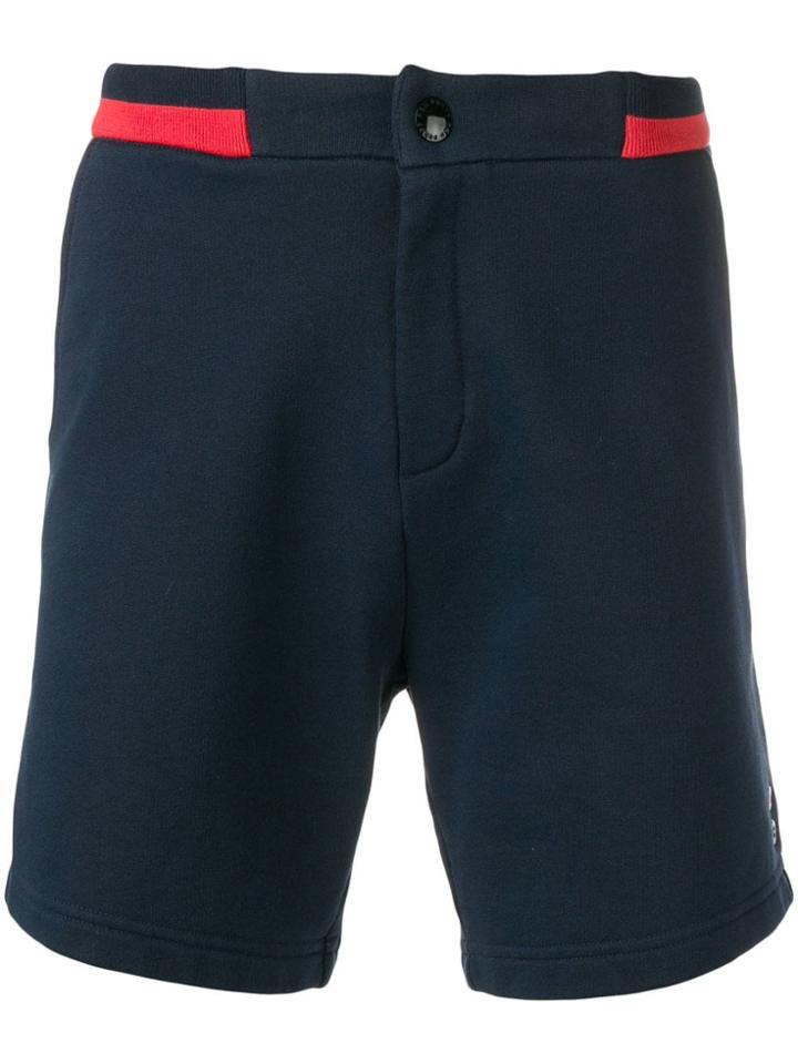 Ron Dorff Eyelet Urban Shorts - Blue