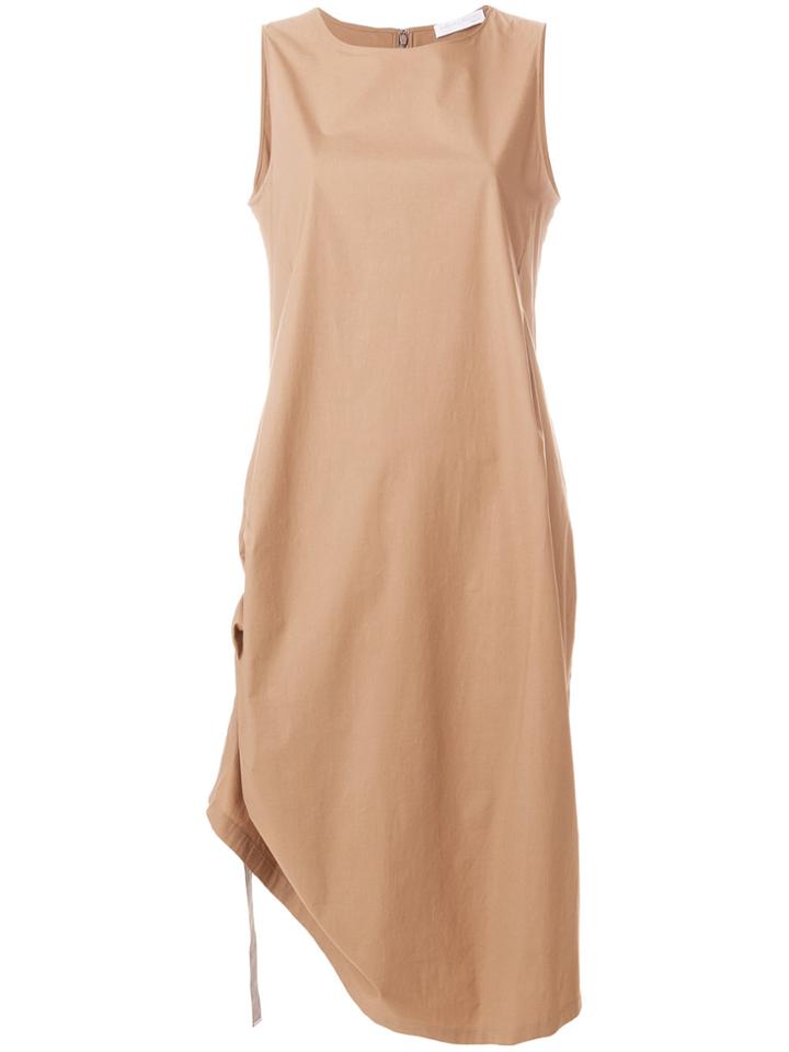Fabiana Filippi Drawstring Detail Dress - Nude & Neutrals