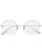 Dior Eyewear Stellaire 012 Round-frame Glasses - Gold