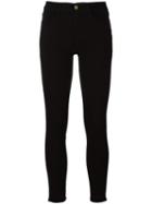 Frame Denim Skinny Jeans, Women's, Size: 30, Black, Cotton/polyester/spandex/elastane