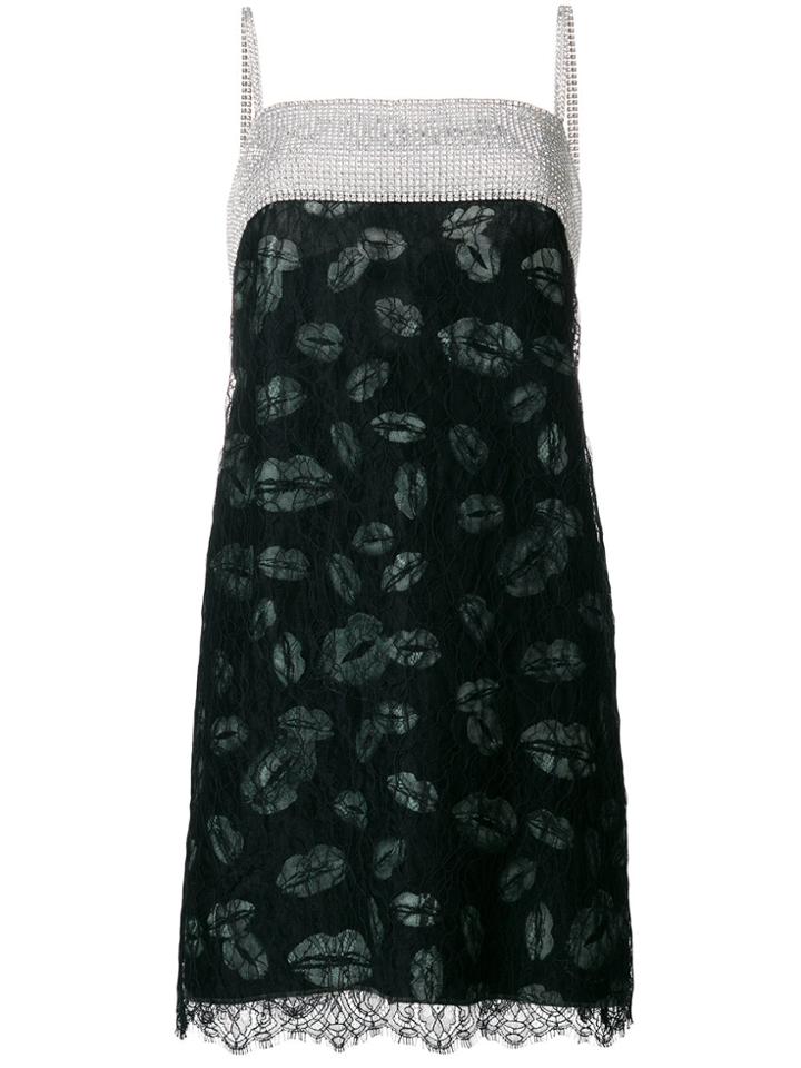 Nina Ricci Floral Print Dress - Black