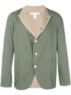 Comme Des Garçons Shirt - Contrast Blazer - Men - Cotton - L, Green, Cotton