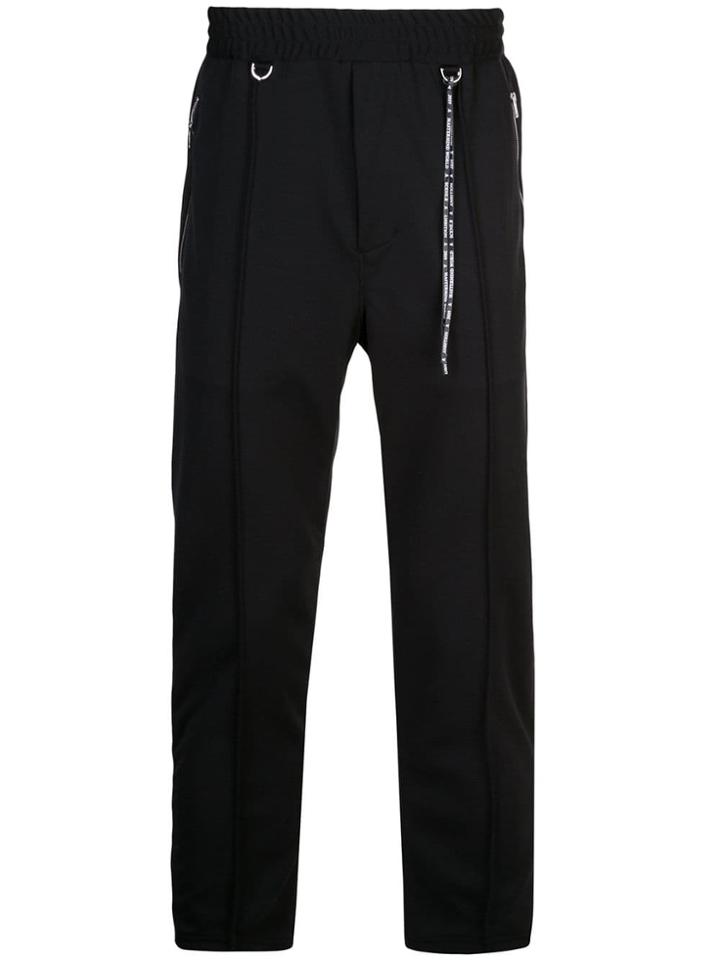 Mastermind World Side Stripe Trousers - Black