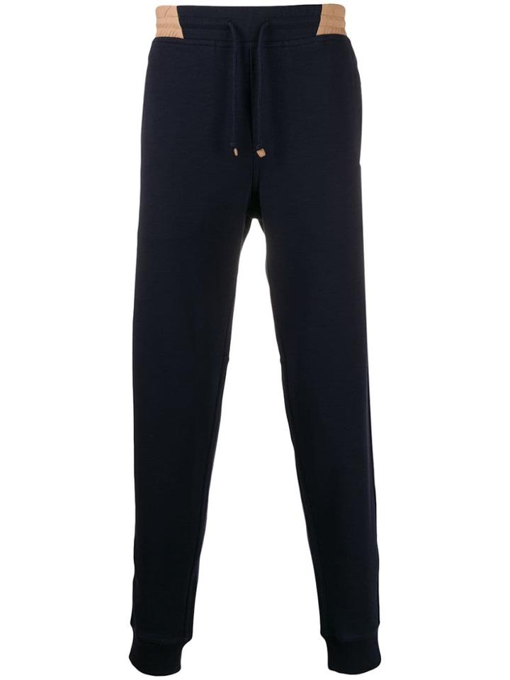 Brunello Cucinelli Tapered Jogging Trousers - Blue