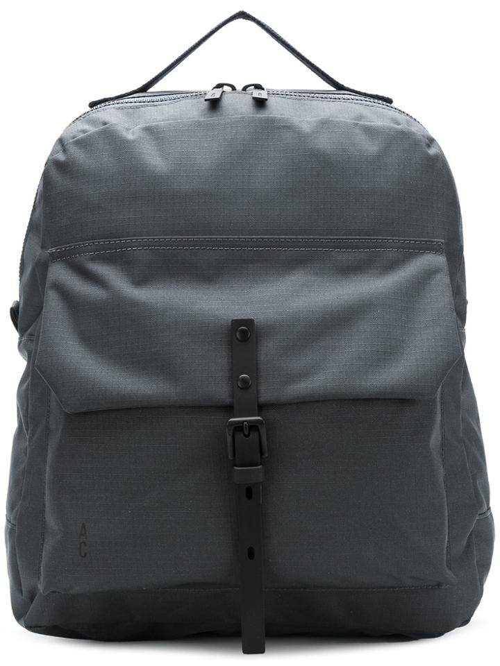 Ally Capellino Buckle Pocket Backpack - Grey