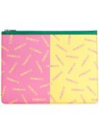 Fiorucci Large Two-tone Pouch - Pink