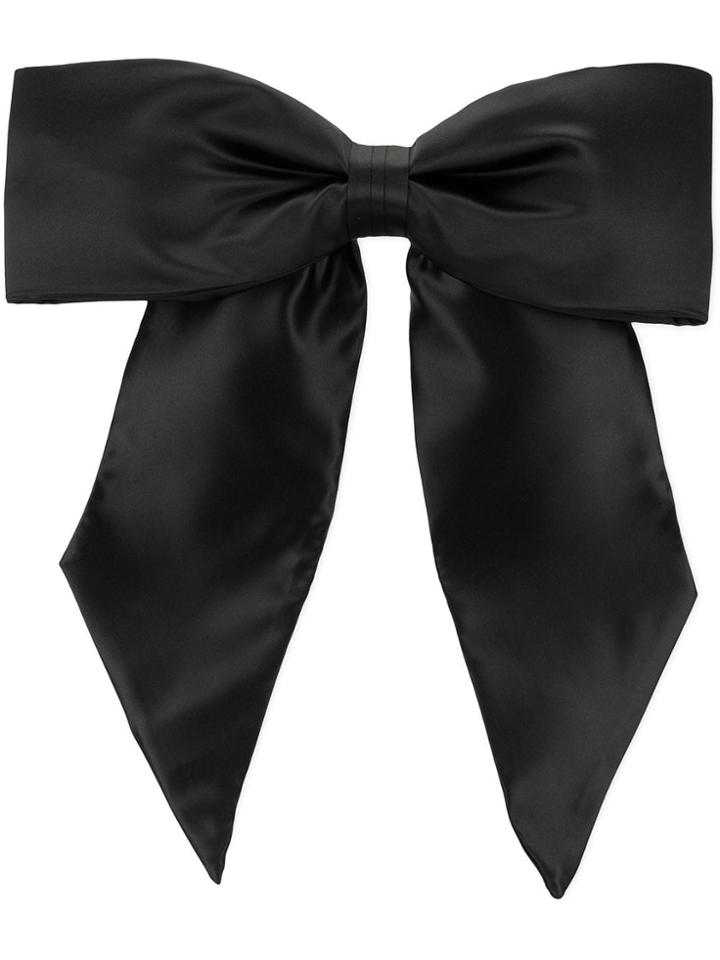 Kimhekim Oversized Bow Belt - Black