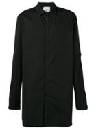 Lost & Found Rooms Long Over Shirt - Black