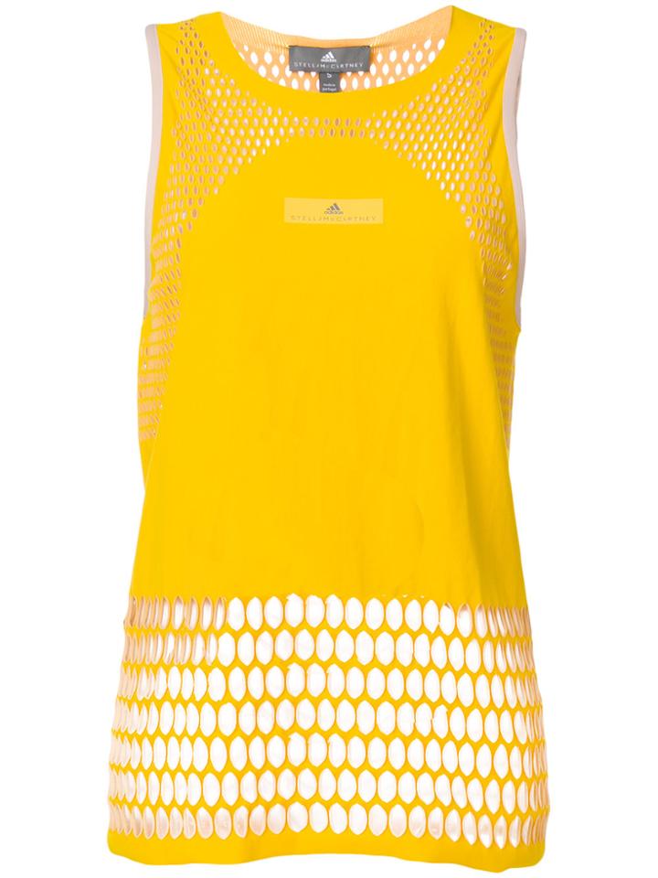Adidas By Stella Mccartney Training Tank Top - Yellow & Orange