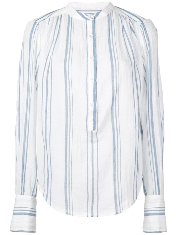 Frame Striped Blouse - Blue