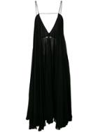 Jacquemus Loose Ruffle Dress - Black