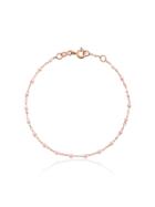 Gigi Clozeau Pink Rg Bead Rose Gold Bracelet - Pink & Purple