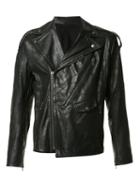 Julius Biker Jacket, Men's, Size: 3, Black, Lamb Nubuck Leather