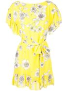 Alice+olivia Ellamae Mini Dress - Yellow
