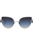 Fendi Rainbow Sunglasses - Metallic