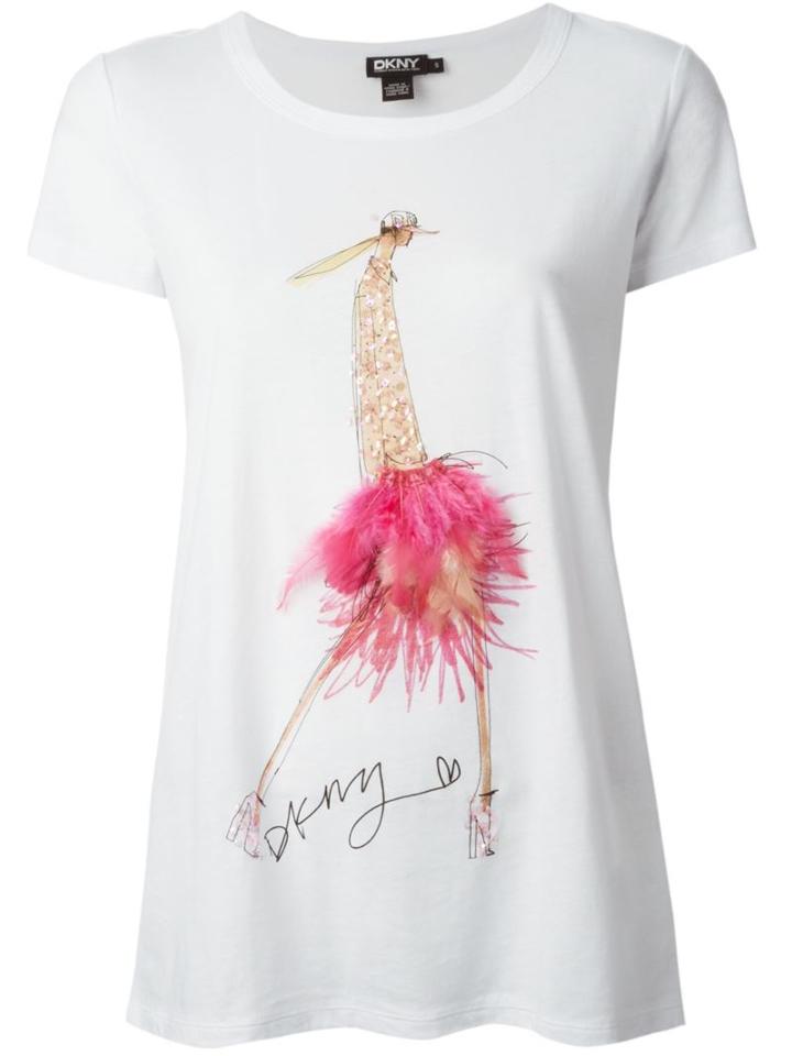 Dkny Sequin Party Girl T-shirt