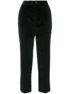 A.p.c. Cropped Trousers - Black
