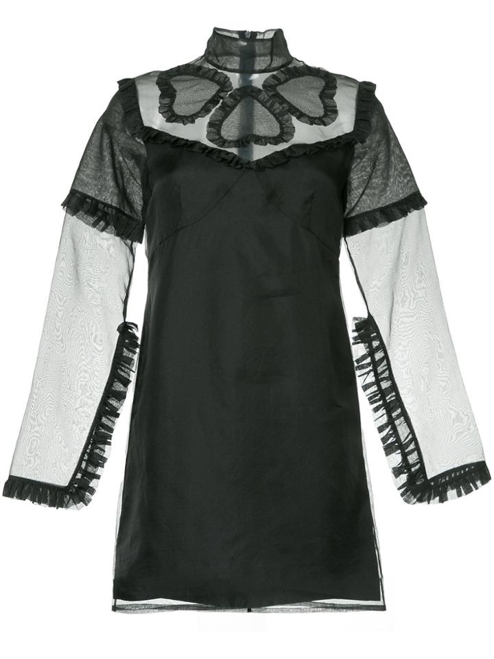 Macgraw Queen Of Hearts Dress - Black