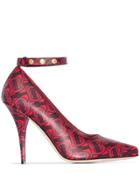 Burberry Wiltkin Monogram-print Pumps - Multicolour