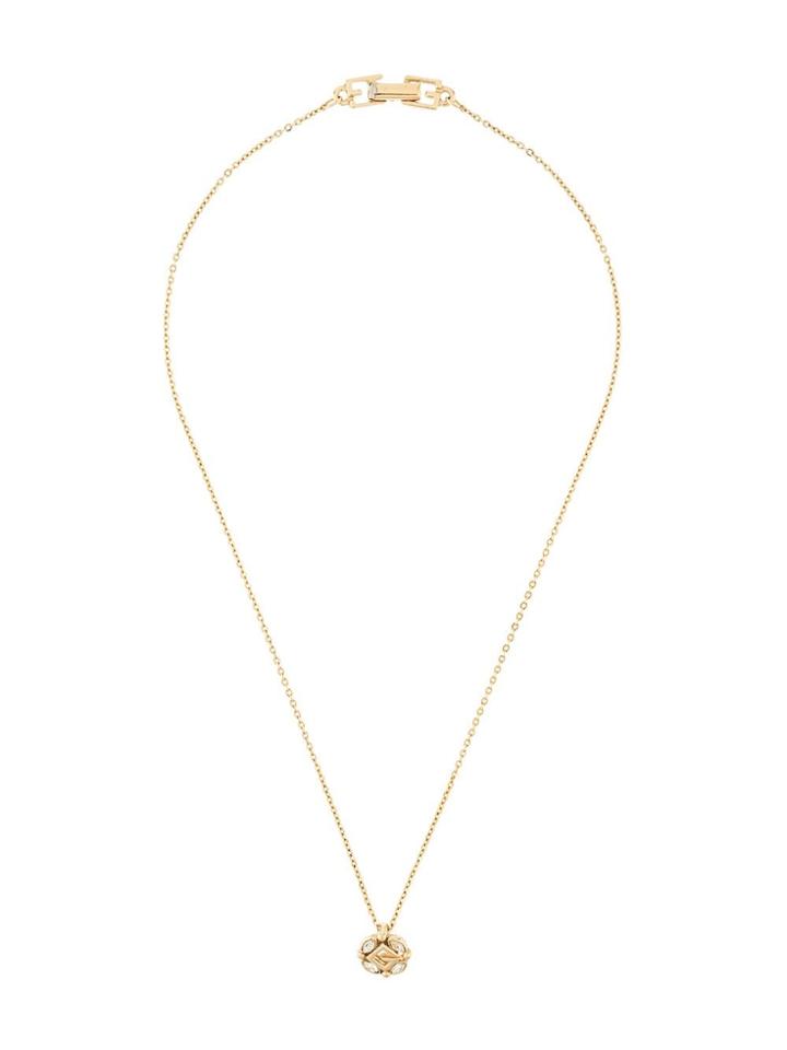 Givenchy Pre-owned G Pendant Short Necklace - Gold