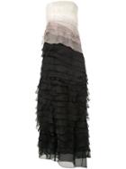 Paule Ka Layered Colour-block Dress - Black